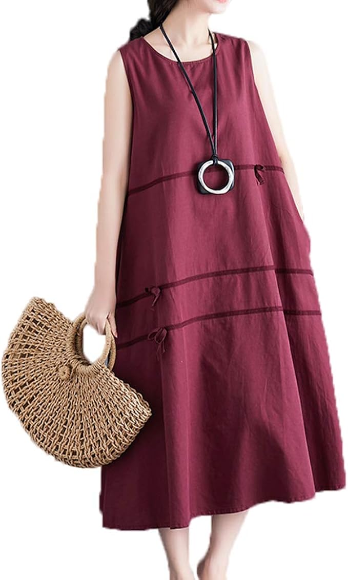 Amazon Co Jp エイチユーエー ワンピース レディースマキシ丈 ゆったりワンピース ロング 大きいサイズ リゾート 夏 カワイイ マタニティワンピース ロングワンピース 大きめ おおきいサイズ タイト ロング デート マタニティ ユッタリ セクシー 綿 上品 ロング丈 A