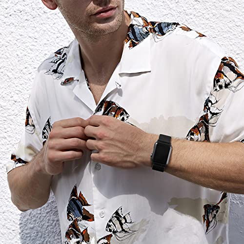 Image of DaQin 3 Pack Stretchy Solo Loop Compatible with Apple Watch Bands Men Women