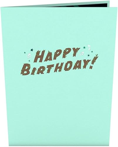 Miniatura 3 de Lovepop Tarjeta emergente de Marvel, tarjeta de felicitación de cumpleaños 3D de Guardianes de la Galaxia para niños, hombres, hijo, Groot de 5 x 7
