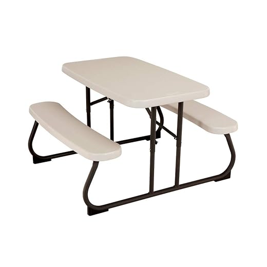 Lifetime 280094 Kid's Picnic Table, Size 1, Almond