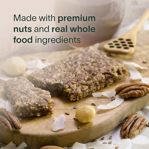 Image of Prolon Fasting Bars | 6g Protein, 8g Fiber | Keto-Friendly, Gluten-Free, Dairy-Free, Plant-Based | Nutrition for Intermittent Fasting | Formulated to Not Break Your Fast | Nuts & Honey (12 Count)