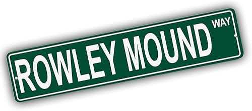 Vista 506 de Ohio Mountains Pick Your Mountain Compatible/repuesto para Ballards Hill United States Mountain Aluminio Metal Tin Street Sign Style decoración