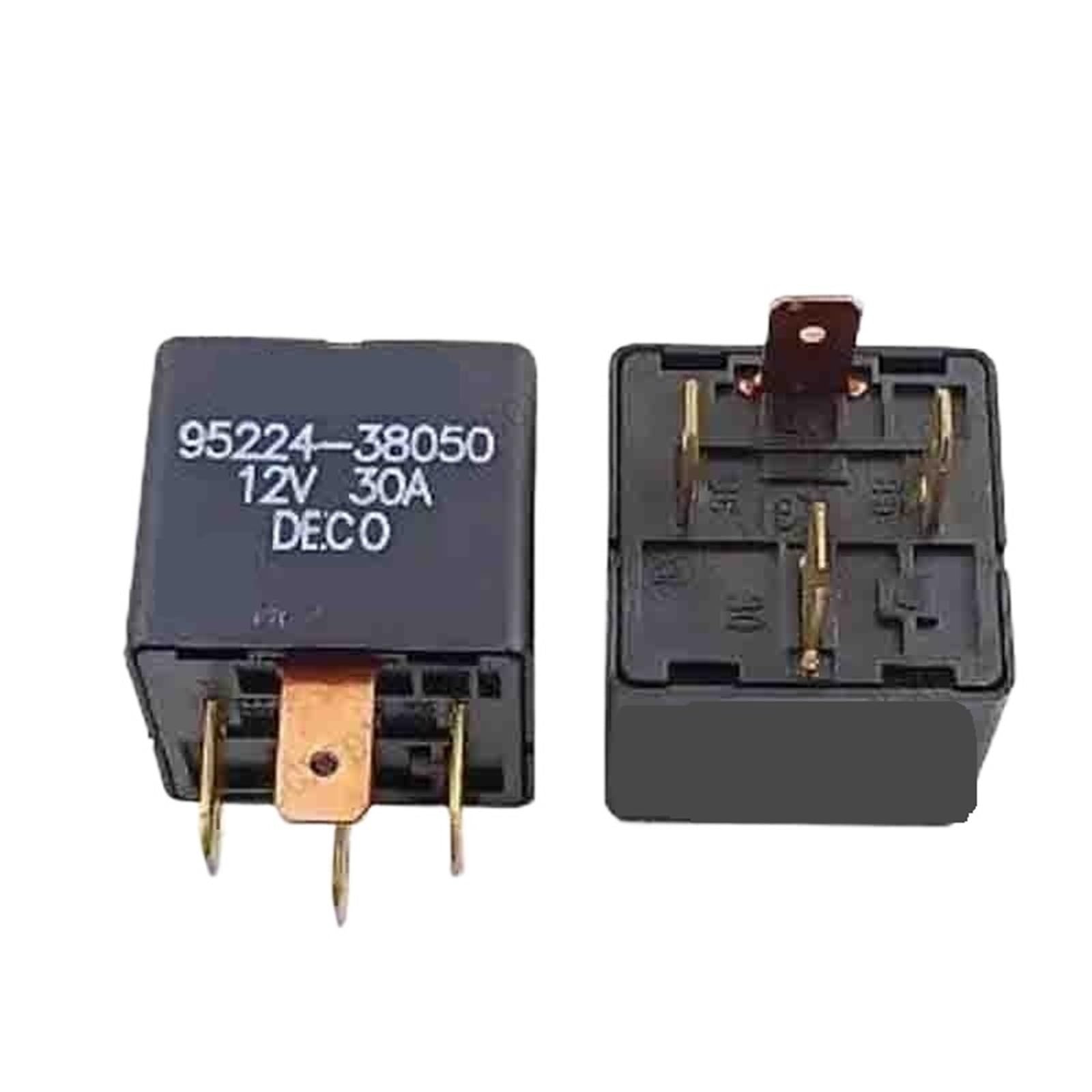 2-10 sztuk 95224-38050 95224 38050 9522438050 12VDC DC12V 12V 30A przekaźnik 4-pinowy (5 szt.)