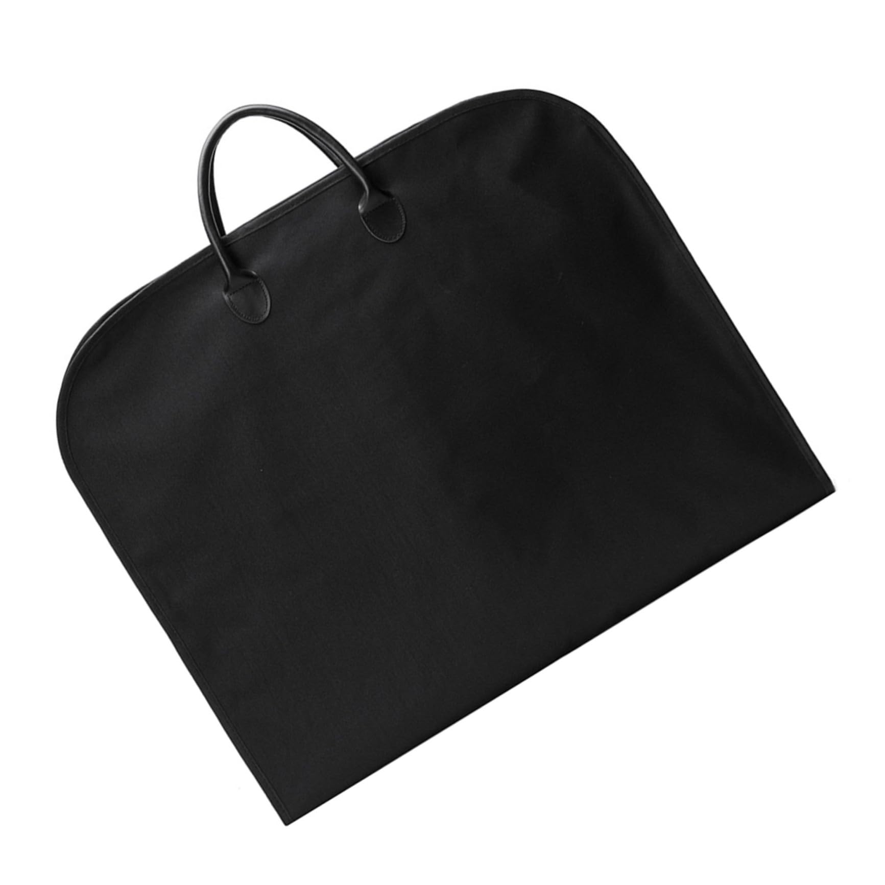Homoyoyo Borsa Porta Abiti da Viaggio Uomo Donna Oxford Leggero Doppio Manico, Copriabiti Pieghevole per Abiti e Cappotti Lunghi, per Viaggi Leggeri Nero