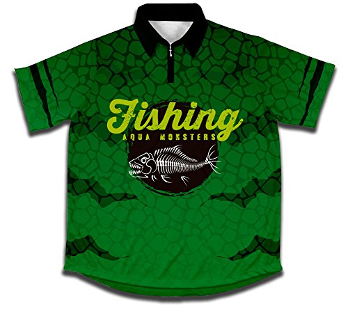 ScudoPro Aqua Monster Fishing Jersey - Size XL
