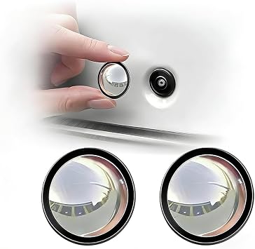 2Pcs Car Camera Lens Protector for Suzuki Fronx 2023-2026 Clear Weatherproof Anti-Glar Car Backup Camera Protective Sticker