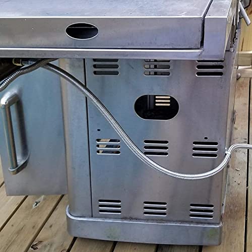 Gaspro 6-Foot Propane Hose Extension For Propane Devices With 3/8" Male Flare, For Rv, Gas Grill, Heater, Burner And More, Flexible And Durable #TOP6