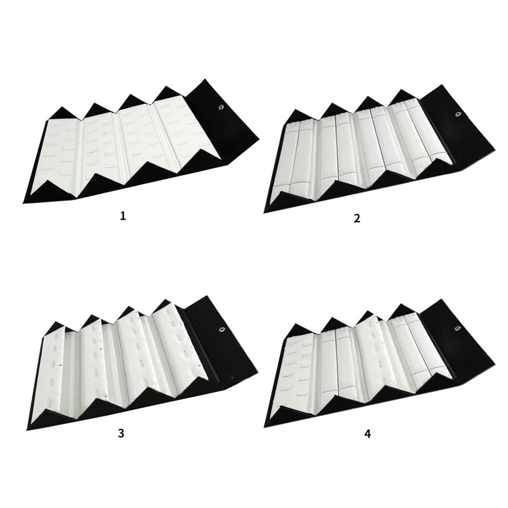 Versátil estuche de viaje para joyas, organizador de joyas, contenedor único para collares, aretes y anillos
