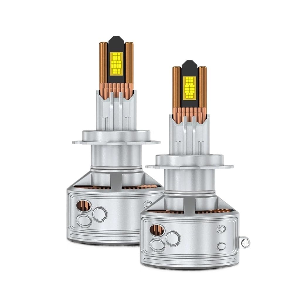Reflektor LED H4 H7 LED Reflektor H1 H11 H8 9005 HB3 Żarówki halogenowe | 9006 HB4 9054 CSP Canbus 32 Rura Miedziana Lampa Samochodowa Turbo Przeciwmgielna 6000K