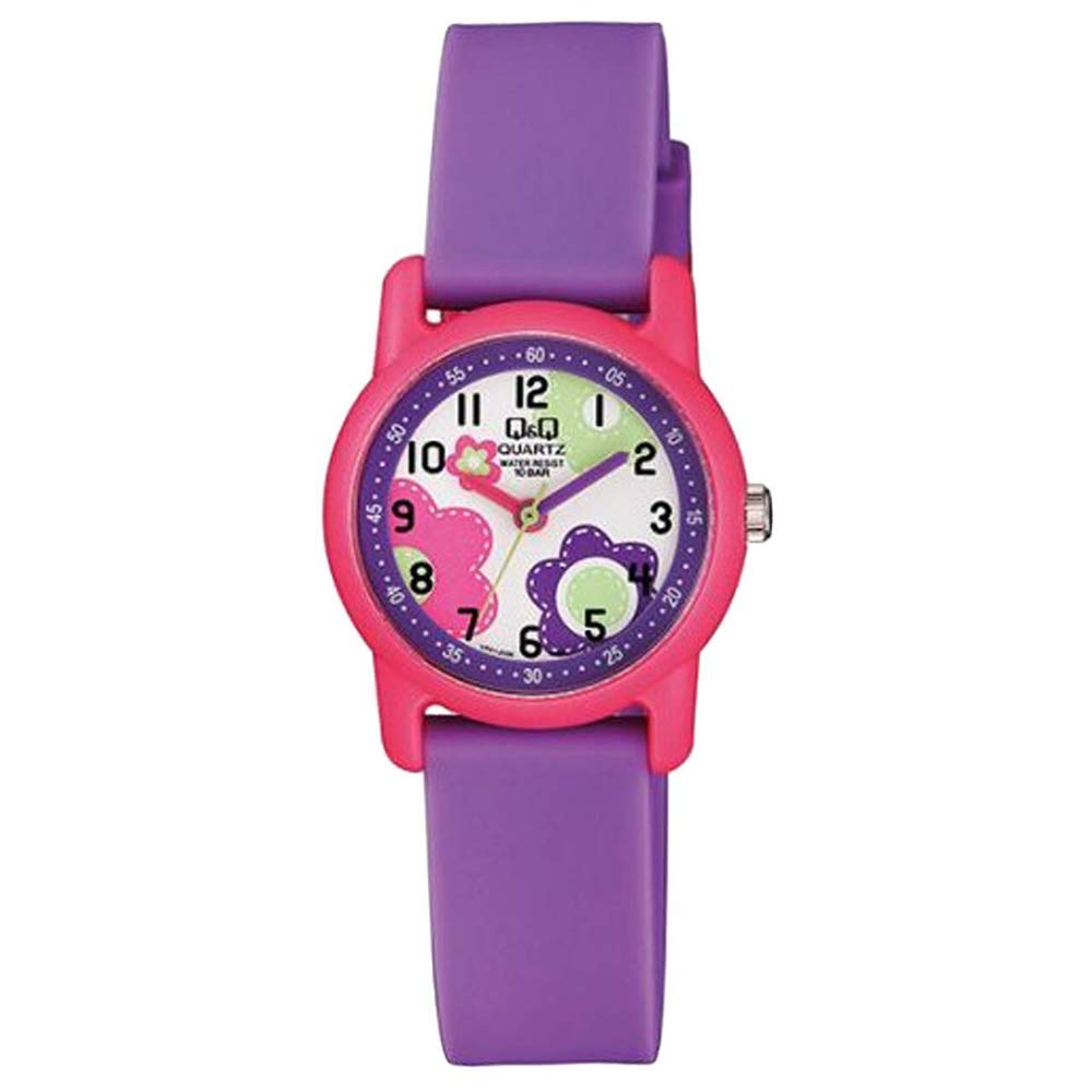 Q&Q Citizen Analog Girls Resin Watch - Vr41J006Y (Multicolour Dial & Purple Colored Strap) (B07LB44NXZ) Amazon Price History, Amazon Price Tracker