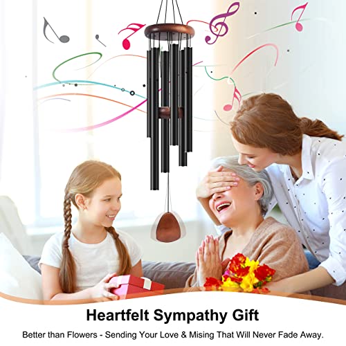 image for Bursvik Wind Chimes for Outside, 37.5 inch Large Metal Wind Chimes Out