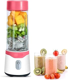 ZHUANYIYI Mélangeur portable, mélangeur de voyage rechargeable USB pour Shake and Smoothie Portable Blender Juicer Mélangeur de fruits, pour la maison/en plein air