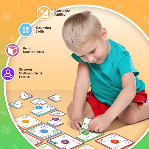Edulok Math Games for Kids 5-7, Addition and Subtraction Educational Games, Kindergarten Learning Activities, Classroom Must Haves