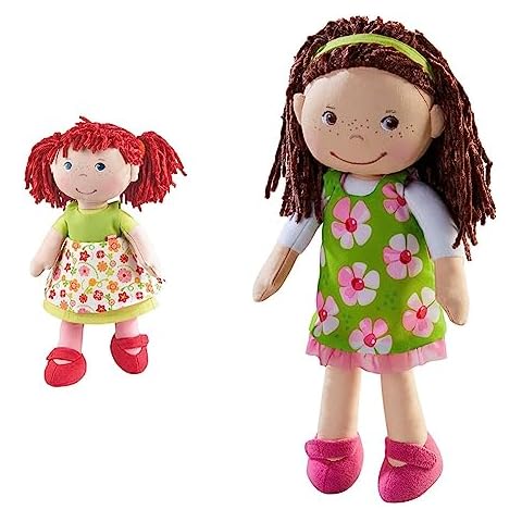 HABA Puppe Liese, 30cm groß & 303666 - Puppe Coco, Stoffpuppe zum Spielen und Kuscheln, Puppe aus weichen, waschbaren Materialien, Geschenk zum 1. Geburtstag Cover