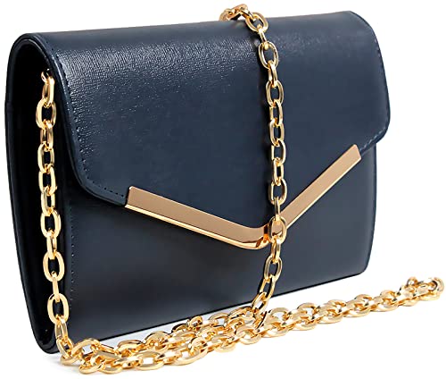 Clutch Purse Evening Bag for Women，Envelope Handbag With Detachable Chain2
