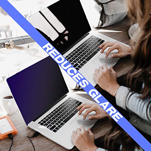 13.3''W Inch Anti Blue Light Screen Protector for Widescreen Laptop - Upgrade Laptop Screen Protector Filter Out Blue Light Relief with Aspect Ratio 16:9 - Reduce Eye Fatigue Strain (2 Pack)