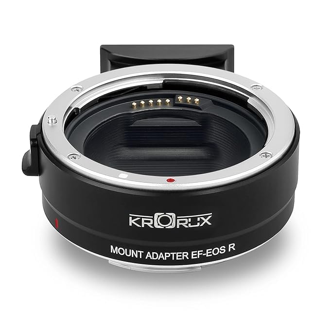 Ketsicart® Lens Adapter EF – EOS R – All Metal Auto Focus Mount Converter – Compatible for Canon EF/EFS Lenses to EOS RP, R, R6, R5 Cameras