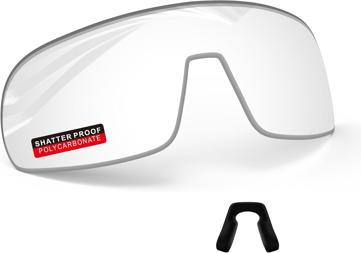 PRO+ Polycarbonate Replacement Lenses & Nose Pads for Oakley Sutro Series Sunglass