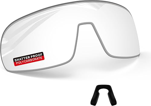 Lentes de repuesto y almohadillas de nariz de policarbonato PRO+ para gafas de sol Oakley Sutro Series de iLikeo Direct