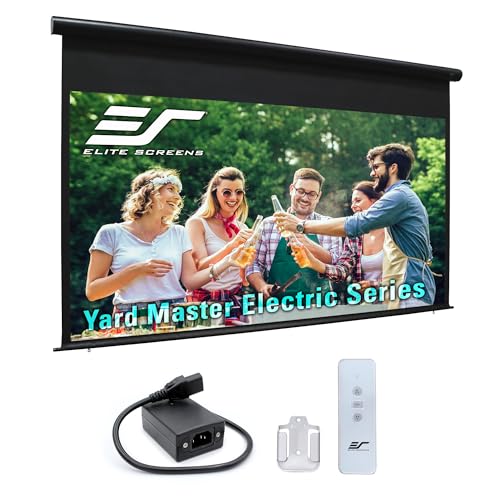Elite Screens Yard Master Electric, 120 Inch 16:9,...
