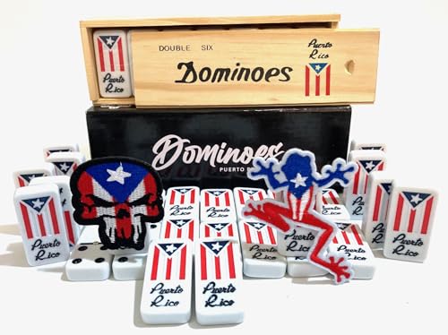 Puerto Rico Dominoes Adult Set Gifts Double six miniatura 6
