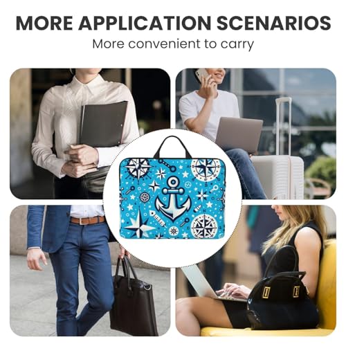 Funda para portátil de 14 pulgadas Nautical-Sea miniatura 7