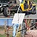 3 Ton Heavy-Duty Farm Jack, 7000 LBS Ratchet High Lift with f-Arm & j-Arm, 5.12
