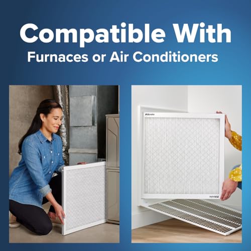 Filtrete 12x24x1 Furnace Filter, MPR 300, MERV 5, Clean Living Basic Dust 3-Month Pleated 1-Inch Air Filters, 6 Filters by Filtrete - Image 4