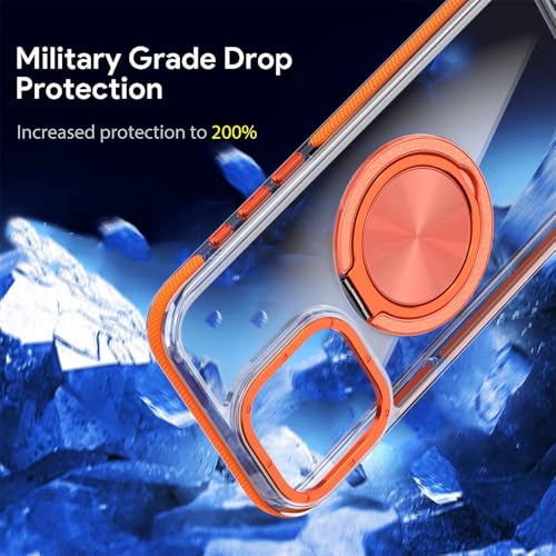 Coque magnétique rotative 360 iPhone 13 Pro Max avec protection objectif - 7