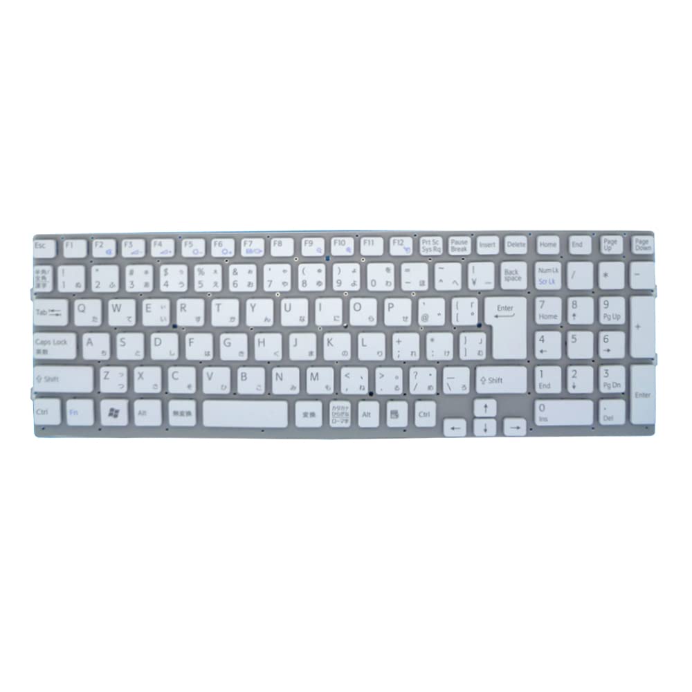 Laptop Keyboard for Sony VPCEB VPC-EB V111678B JP 148793211 V111678A 550102M01-203-G Japanese JP White Without Frame