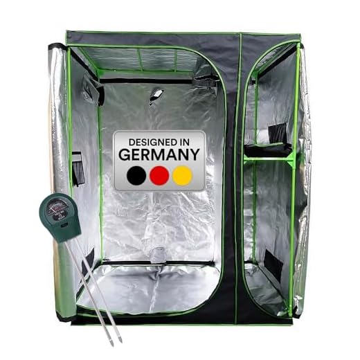 Zelsius Growzelt "MyHomeGrow" Grow tent | Indoor Growbox | schwarz grün | Growroom Growschrank Darkroom Pflanzenzelt Gewächshaus Zuchtzelt (40 x 40 x 160 cm) 10 Mucola Growzelt 160x120x205 cm Set mit 3-in-1 Messgerät Zuchtzelt für Hydrokulturen zur Pflanzenzucht | licht- und wasserdicht | Indoor Grow Tent mit reflektierender Innenfolie Zimmergewächshaus