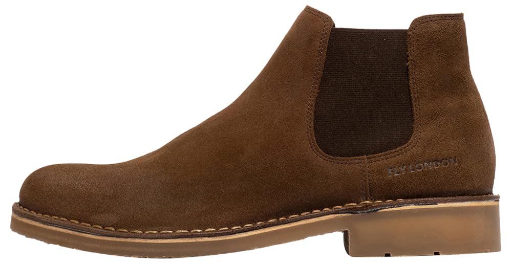 Fly London Men's ROCH119FLY Ankle Boot, Elephant, 6 UK