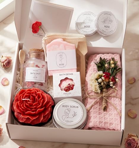 Coralogo Rose Spa Gift Basket