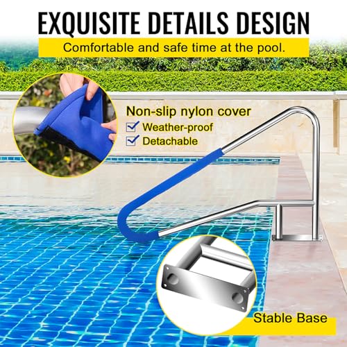 Baranda para piscina acero inoxidable 55x32'' miniatura 4