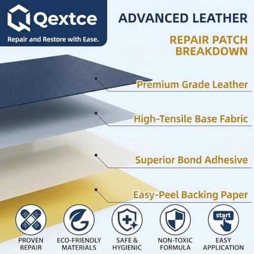 Qextce 17x100 Inch Leather Tape
