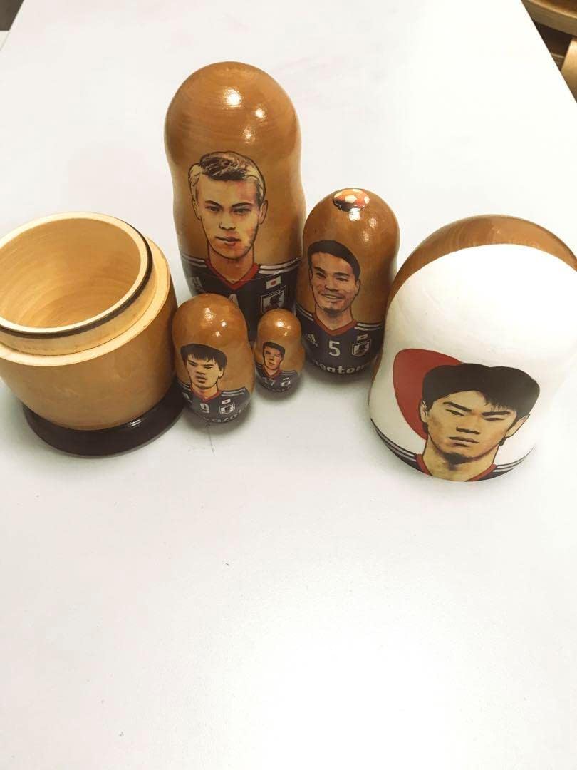 サッカー日本代表 マトリョーシカ サッカー日本代表 マトリョーシカ