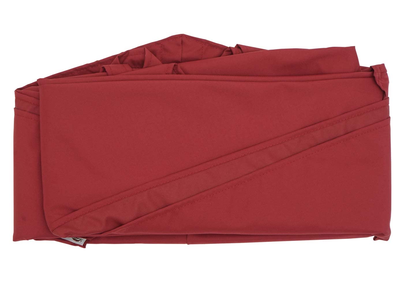 Mendler Toile de Parasol HWC-A96 8 Baleines Ø3,5m 220g/m² Polyester Bordeaux
