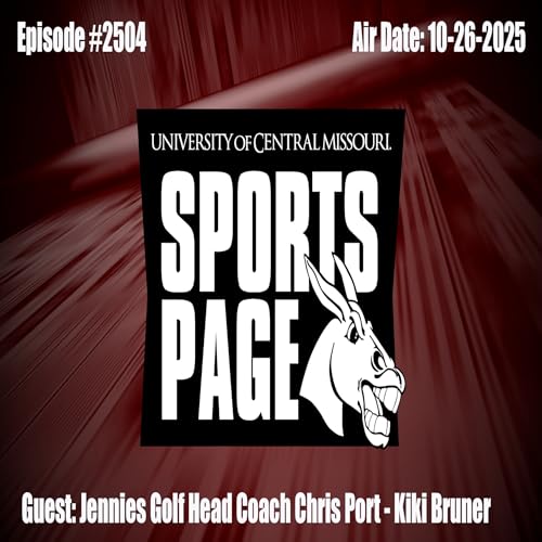 Sportspage #2504 Jennies Golf Head Coach Chris Port - Senior Kiki Bruner cover art