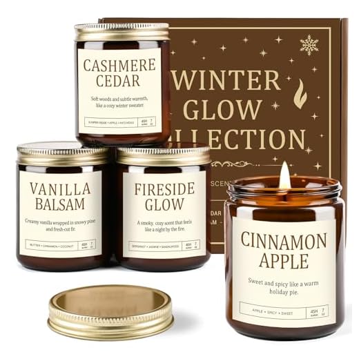 Yinuo Candle Scented Candles Gifts Set for Women,Soy Candles Portable Tin Aromatherapy Candle for Home Bath Yoga Thanksgiving Gifts for Wedding Mother's Day Birthday Valentine's Day Christmas