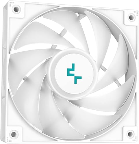 Miniatura 3 de DeepCool LS520 SE WH Enfriador líquido 9.449 in 4 generación bomba de doble cámara 3100RPM 280w TDP AIO enfriador con ventiladores ARGB enfriador de