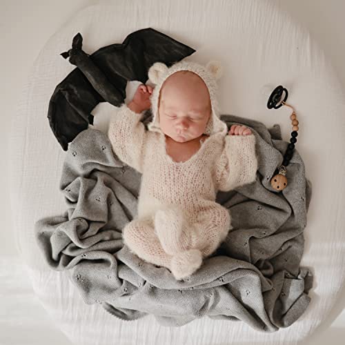 Image of mushie Extra Soft Muslin Fitted MINI Crib Sheet | 24 inchx 38 inch (White)