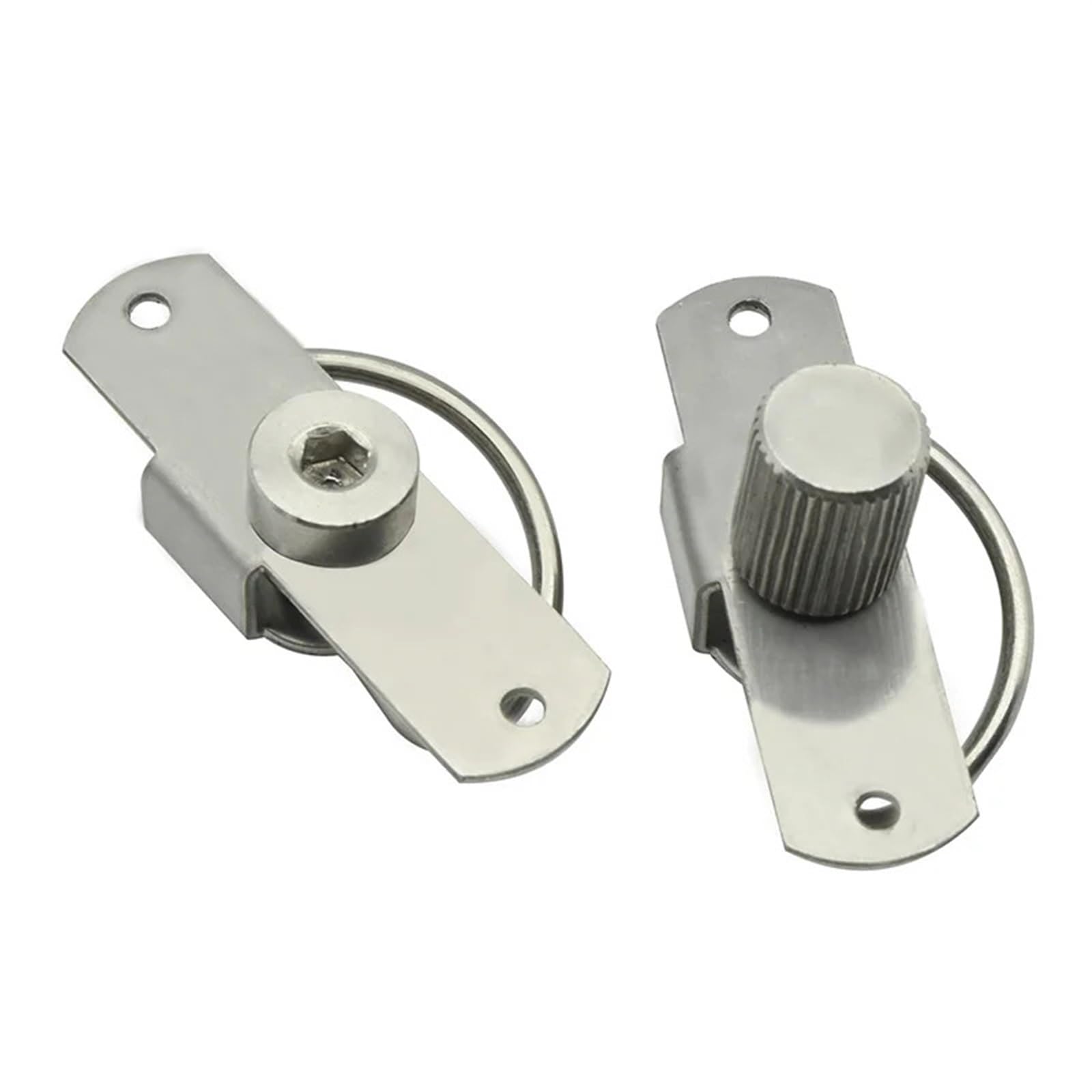 Verrou à ressort XK250-6-304 loquet inox à empreinte hexagonale pour bloquer vos panneaux