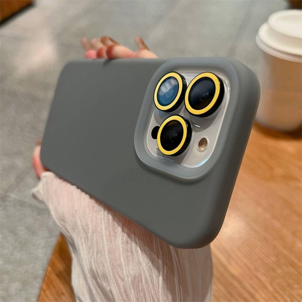 Coque en silicone liquide iPhone 13 Pro protection camera bumper antichoc - 7