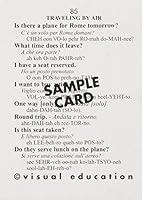 Italian Conversation: Compact Facts Study Cards 1556370407 Book Cover