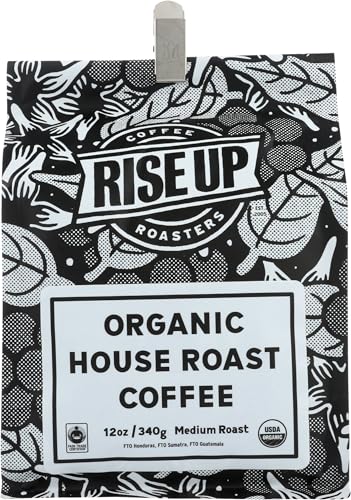 Organic House Roast, Certified Fair Trade Organic Coffee, 12 oz miniatura 1