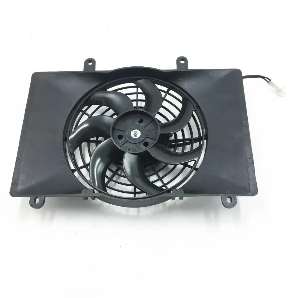 Wentylator chłodnicy Zespół wentylatora chłodzącego pasujący do HISUN 700CC HS700 ATV QUAD Coleman 19230-058-0000 19205-107-0000