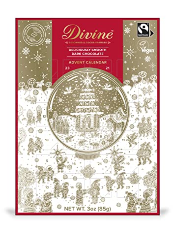 Divine Chocolate Dark Chocolate Advent Calendar #TOP13