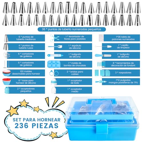 Mejores comprativas On-line Accesorios para pasteleria los 7 más buscados. 8 Imagen adicional