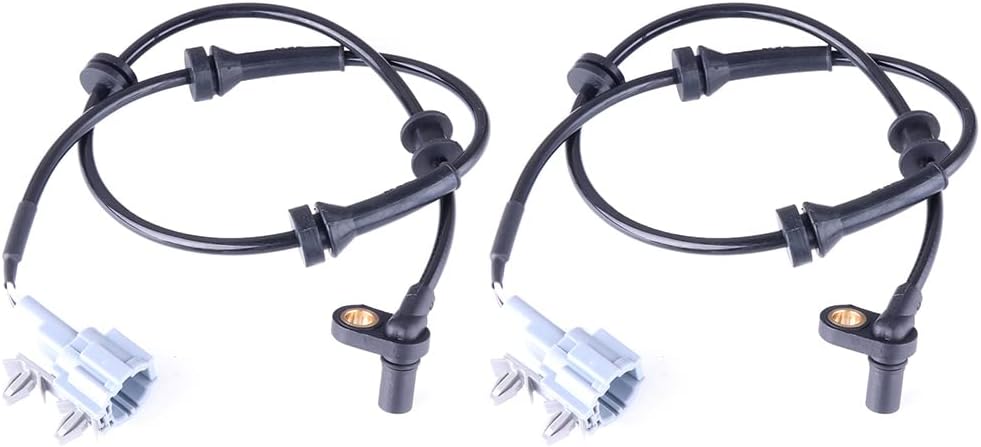 ECCPP Front Left Right ABS Wheel Speed Sensors Compatible with 2005-2014 for Nissan Frontier/Pathfinder/Xterra, 2009 2010 2011 2012 for Suzuki Equator ALS625 Set of 2