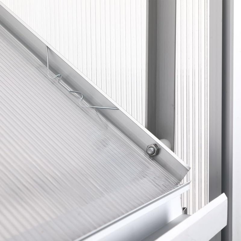 Serre en polycarbonate alvéolaire 6 mm Dresde 190 x 380 cm